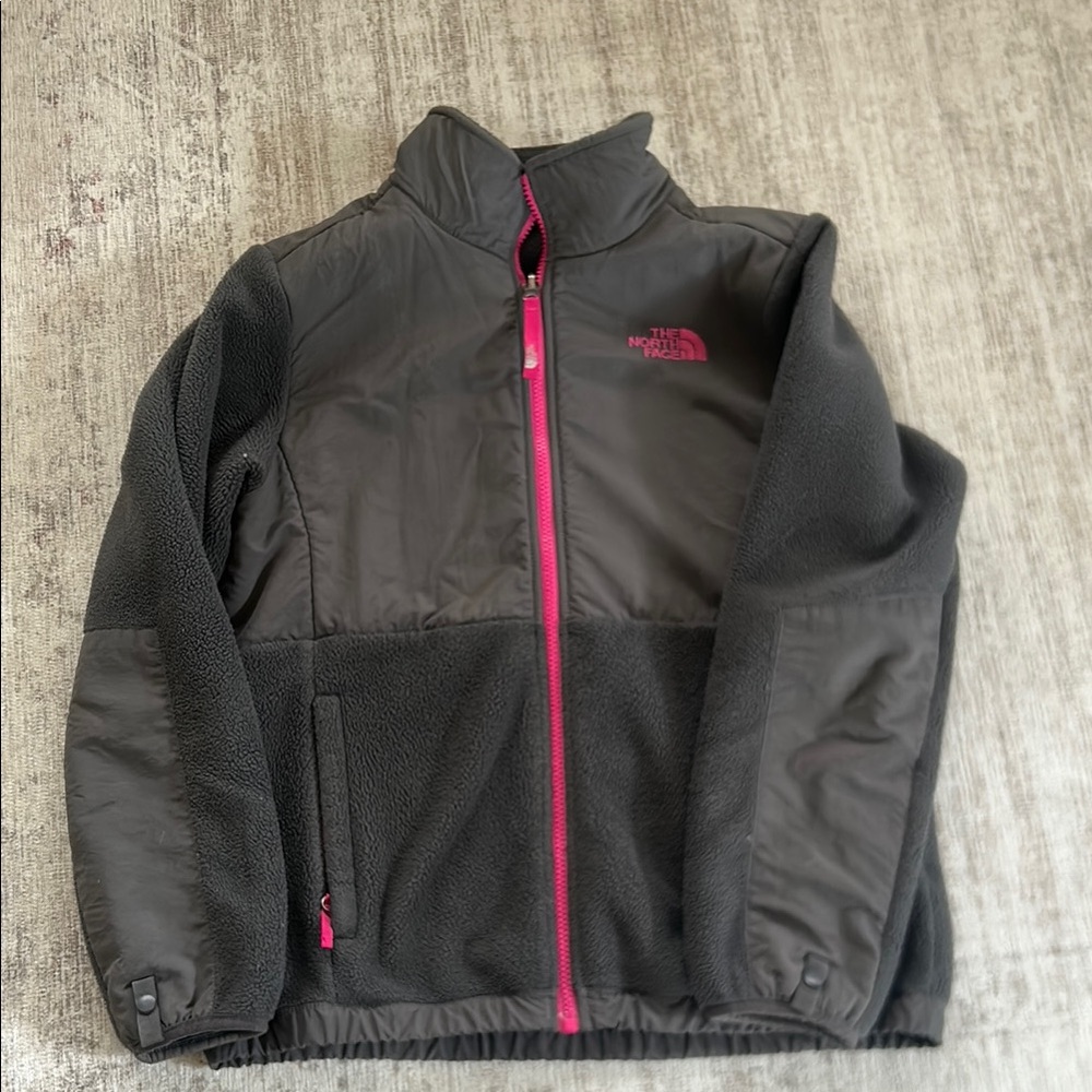 The North Face Black and Pink Jacket